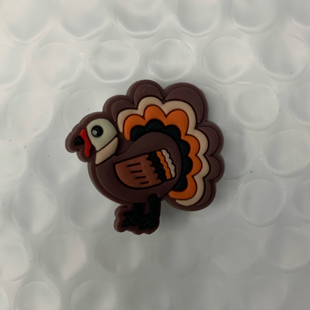 Turkey Croc Charm